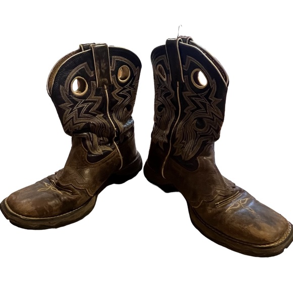 Durango Shoes - Lady Rebel by Durango® Women's 8.5M Twilight n' Lace‎ Saddle Western Brown Boot